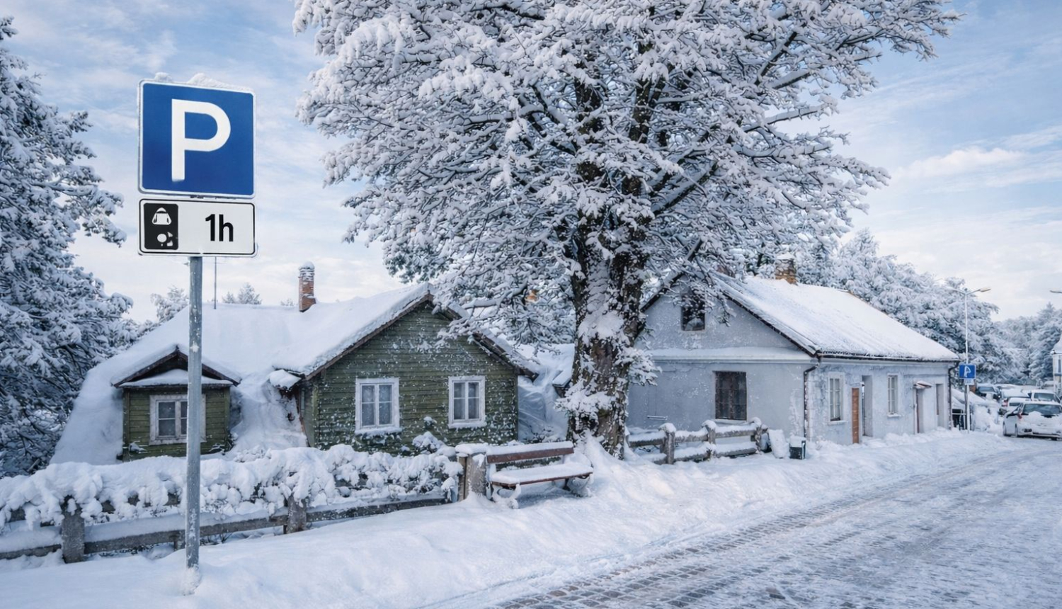 Ceļazīmes, kas atrodas iepretim Lielajai ielai 14 tiks pārvietotas iepretim īpašumam Lielajā ielā 10. Stāvēšanas laiks saglabājas 1h.