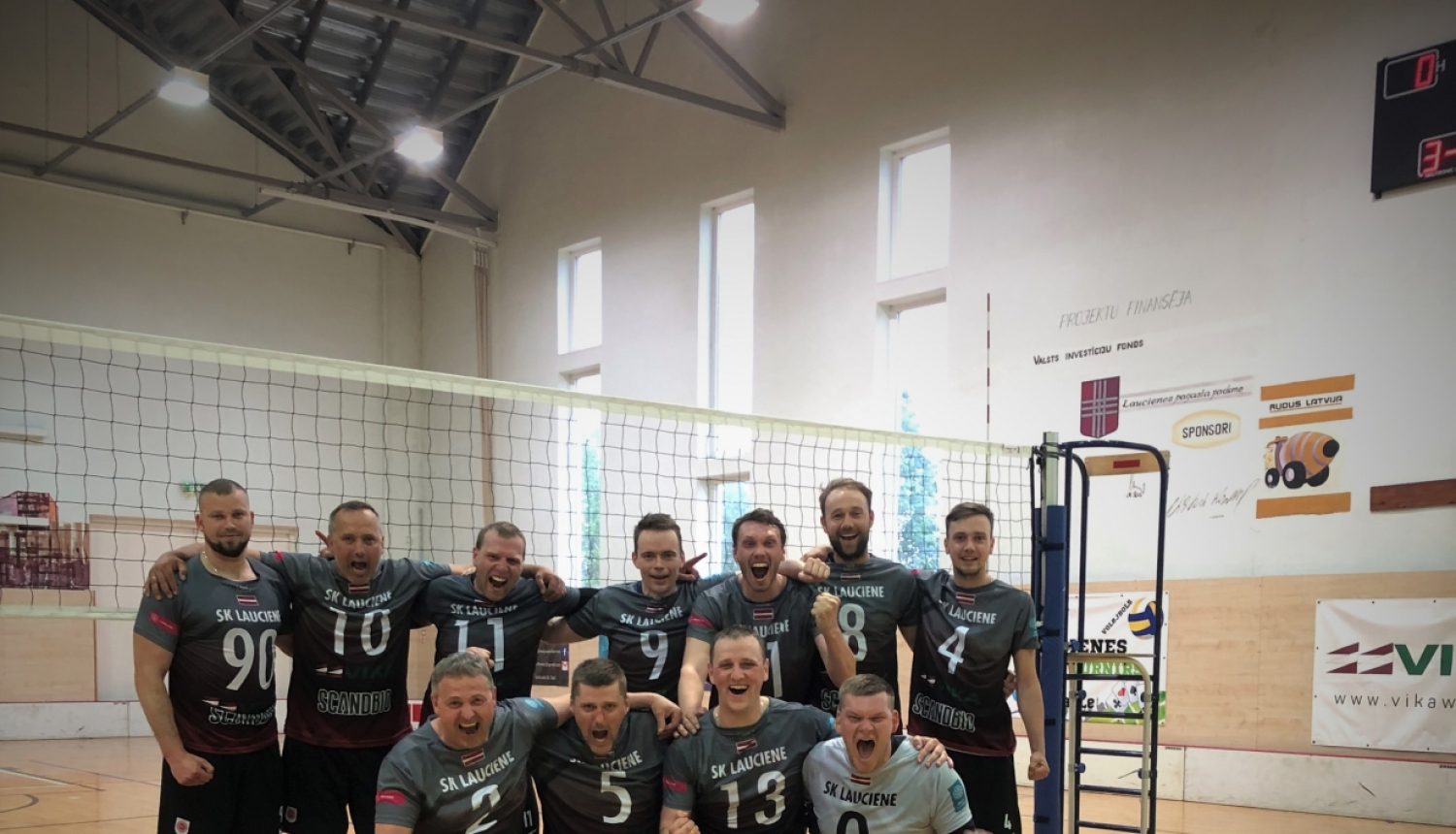 SK Lauciene volejbola komanda