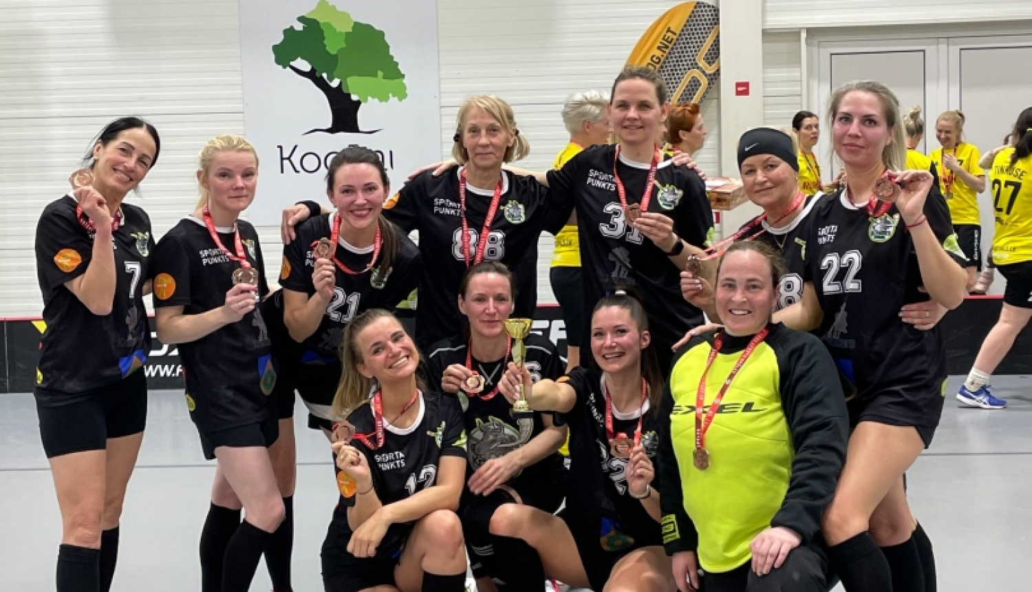 Jaunizveidotā FK „Talsi” sieviešu florbola komanda