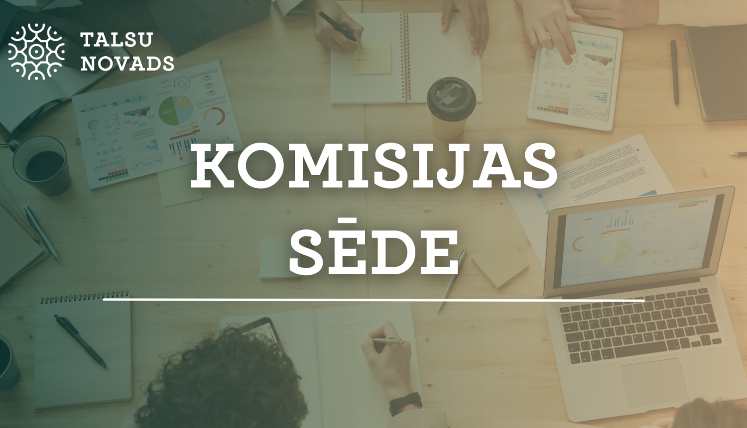 komisijas sēdes baneris