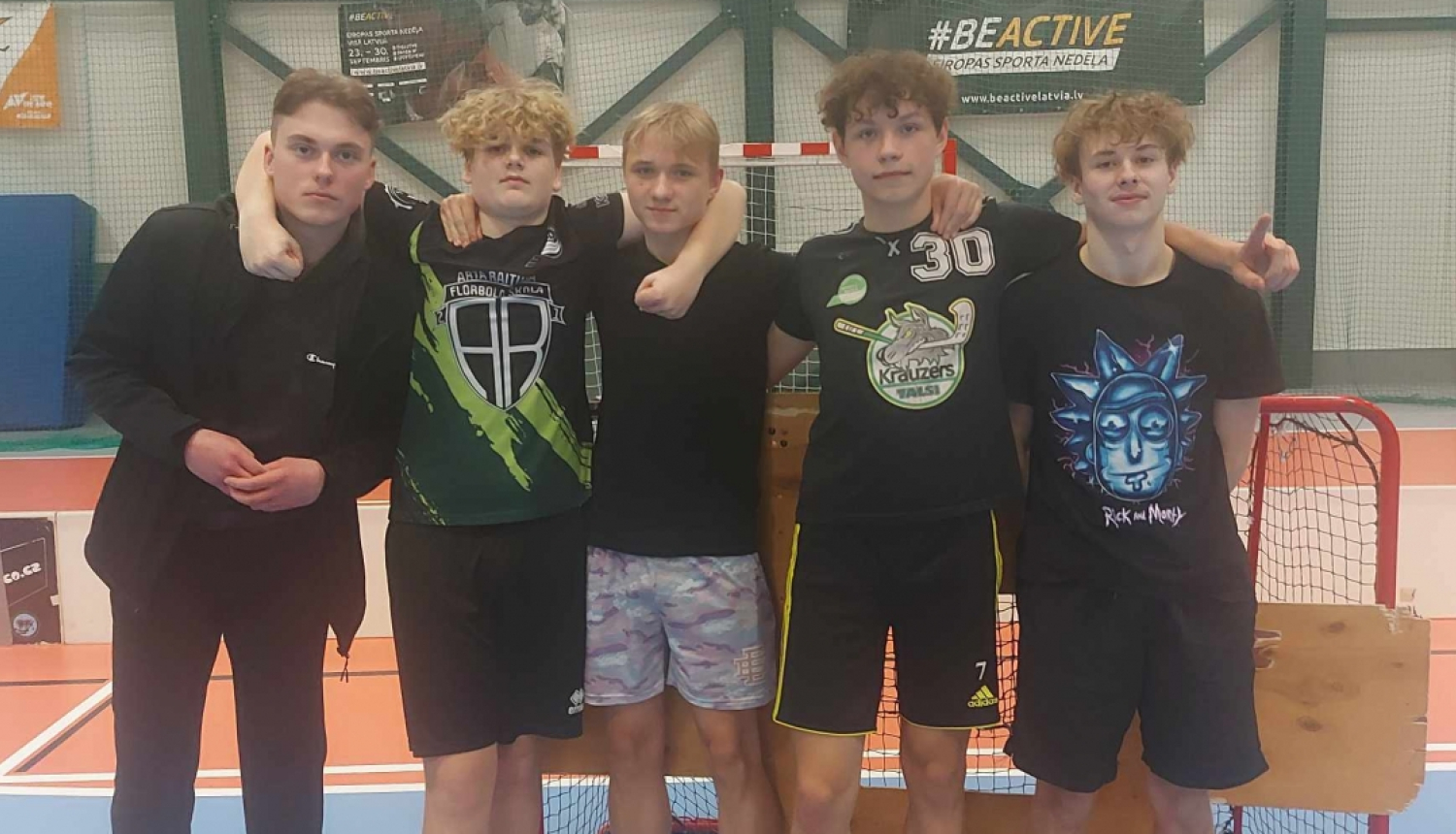 Mērsraga meistarsacīkšu florbolā 3. posms