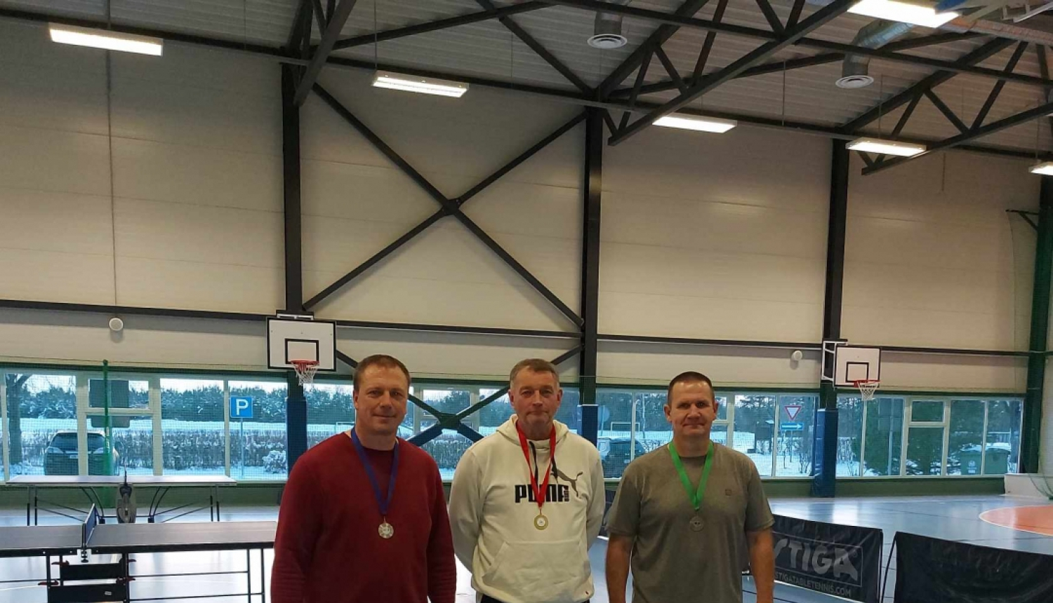 Aizvadīts Mērsraga meistarsacīkšu galda tenisā devītais posms