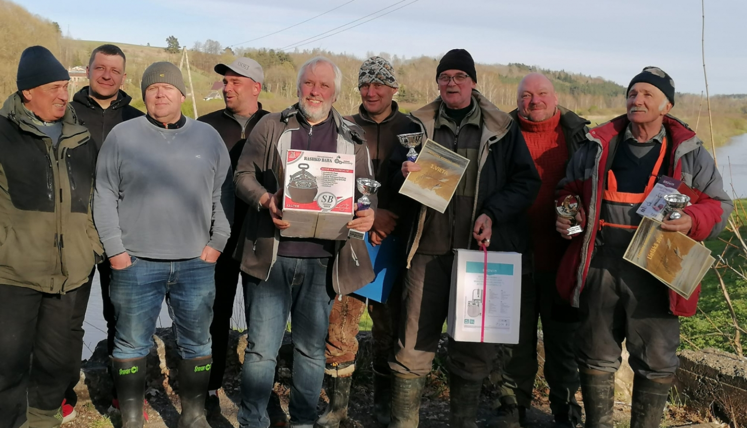 Talsu novada atklātās sacensības pludiņmakšķerēšanā