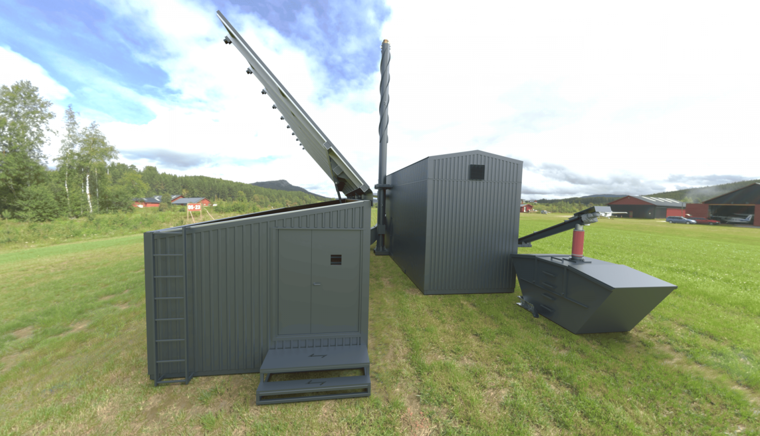 Pansionātam „Lauciene” jauna un energoefektīva katlumāja