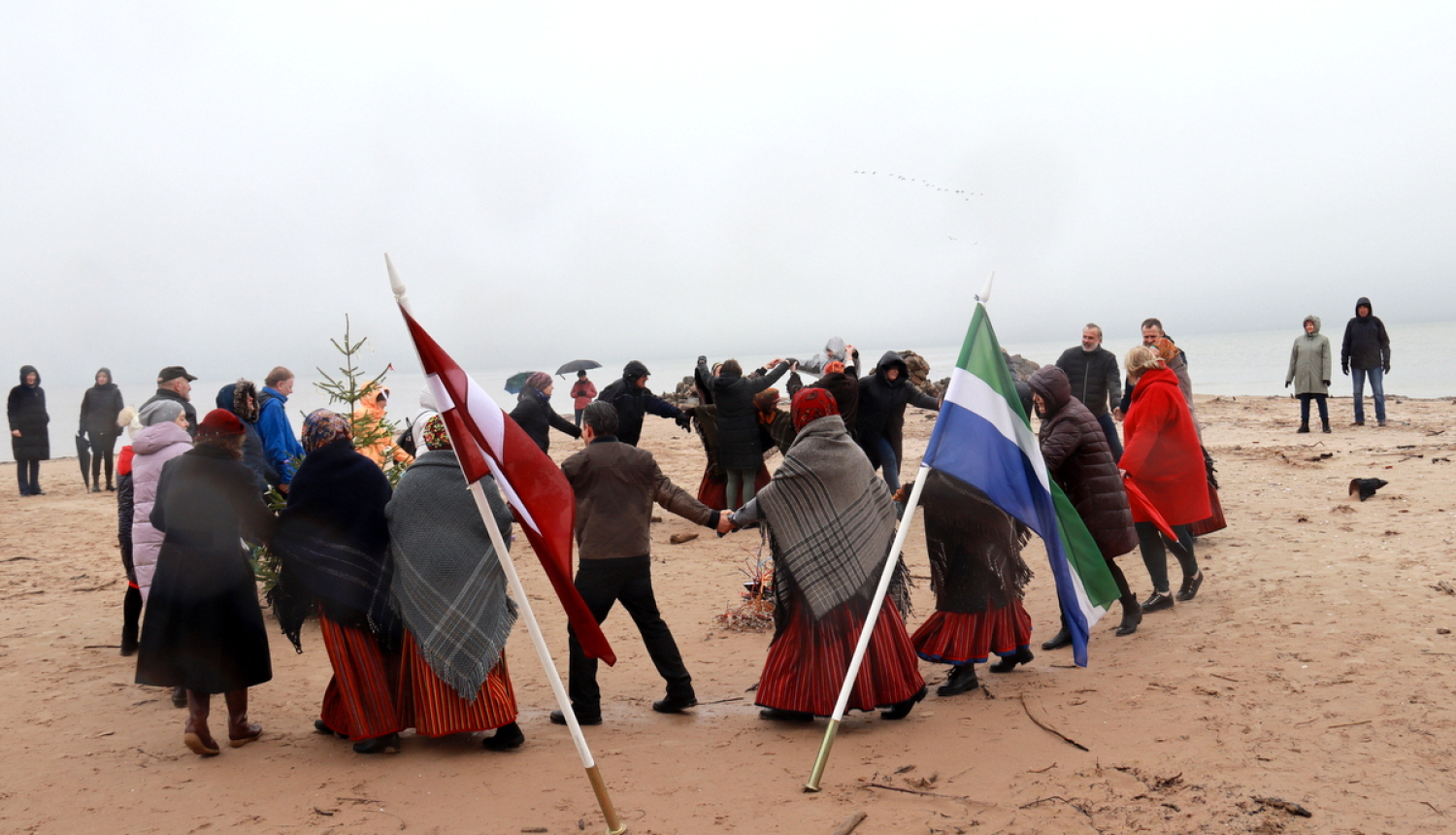 Sena lībiešu pavasara tradīcija – „Putnu modināšana”