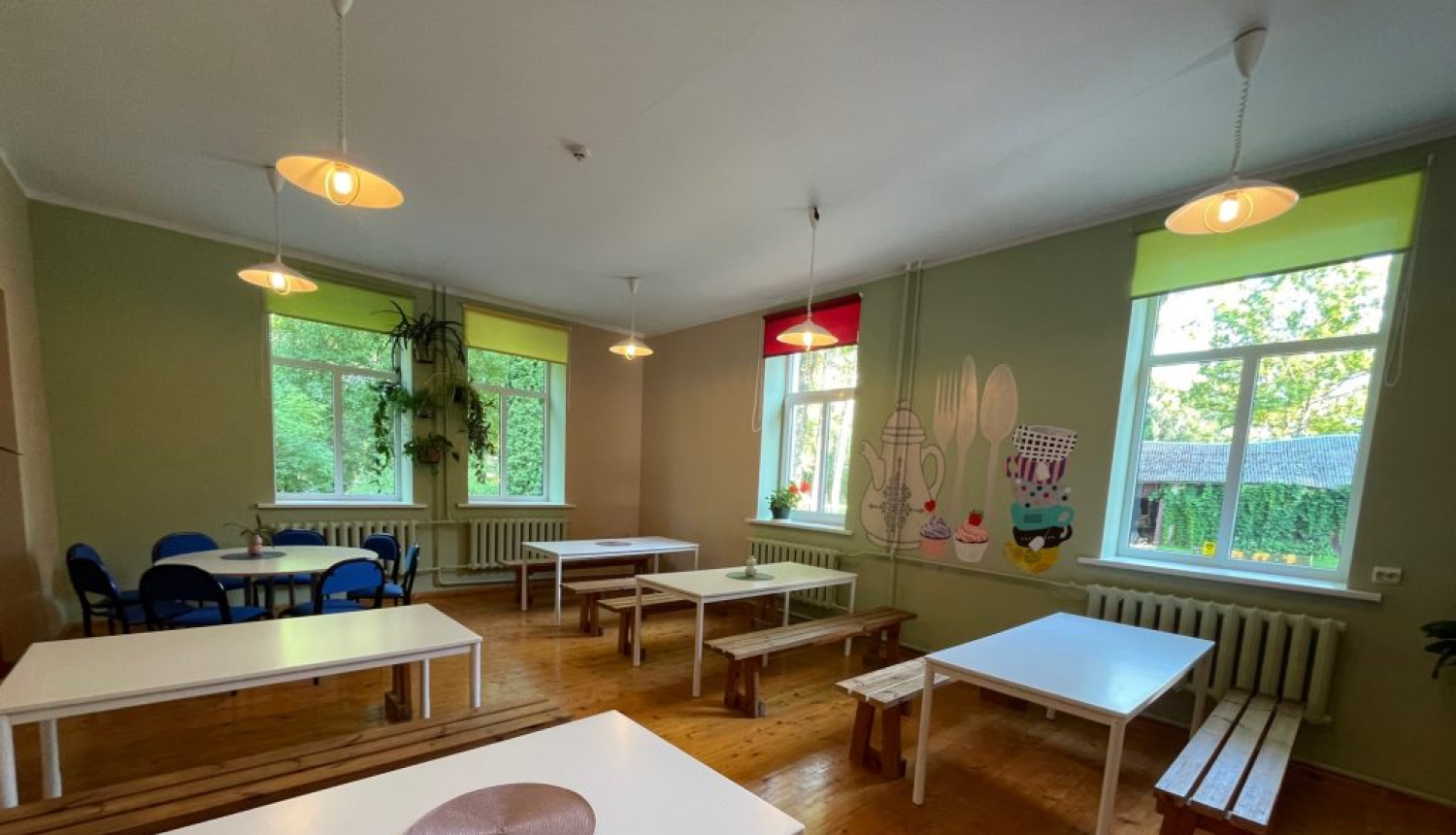 iekštelpas Stendes pamatskolā