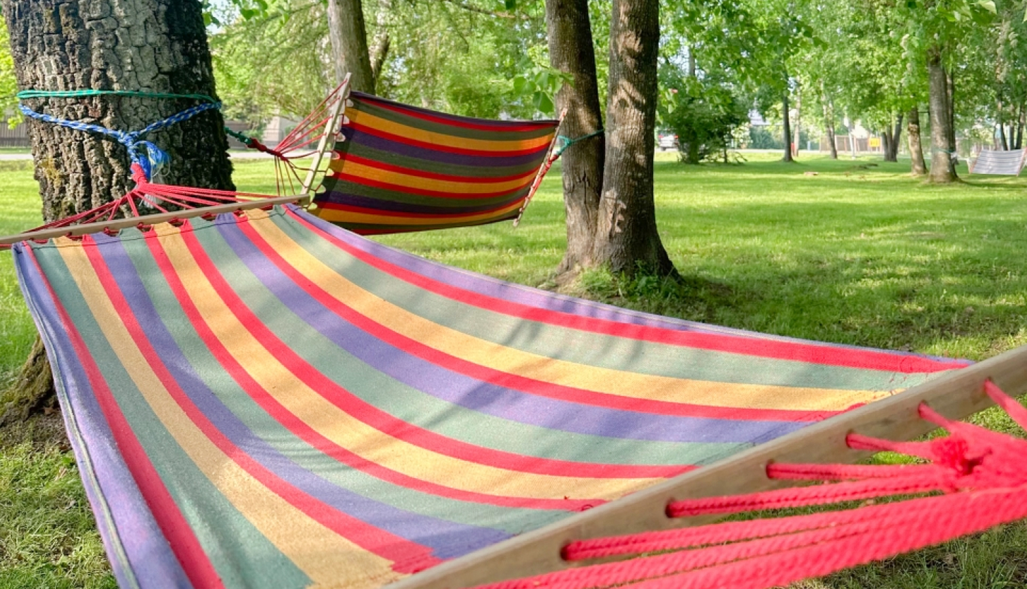 Šūpuļtīkli Pionieru parkā