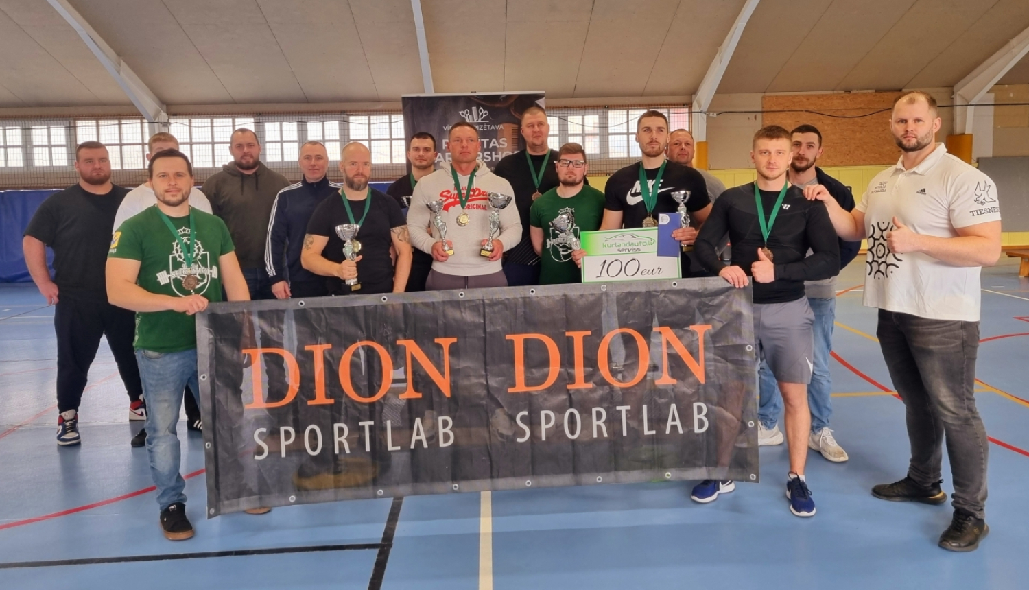 Talsu novada čempionāts spēka trīscīņā un spiešanā guļus 2024