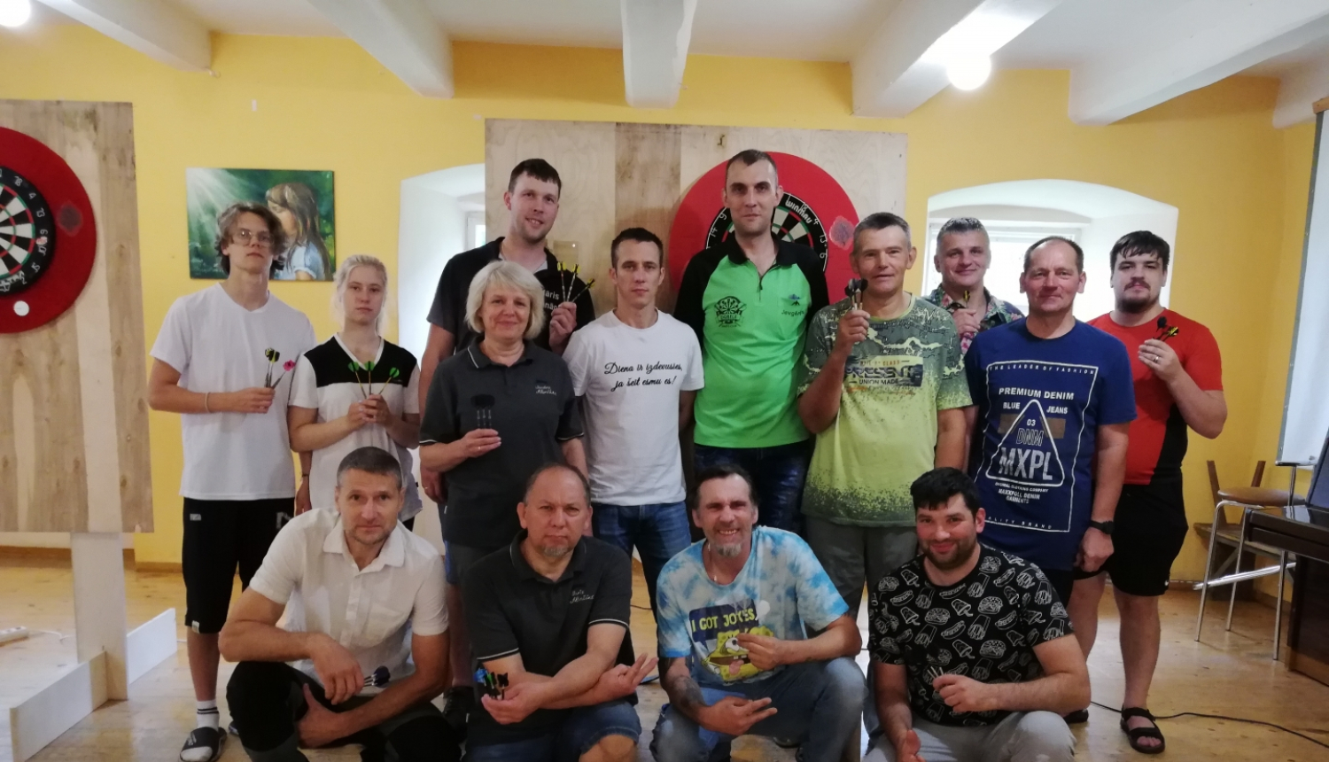 „Ceļojošais Pļavu muižas kauss” šautriņu metienos