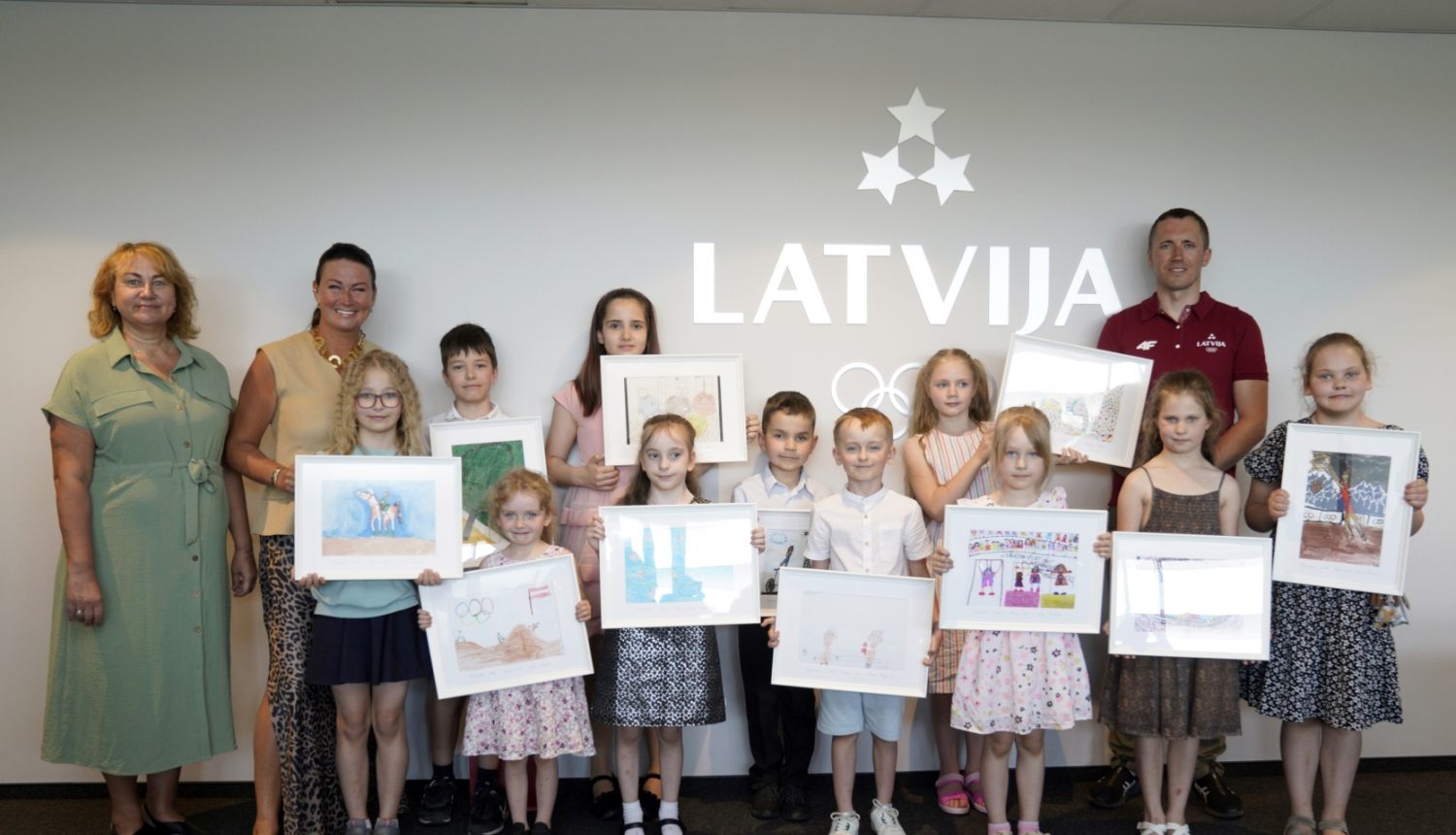 Zīmējumu konkursa uzvarētāji