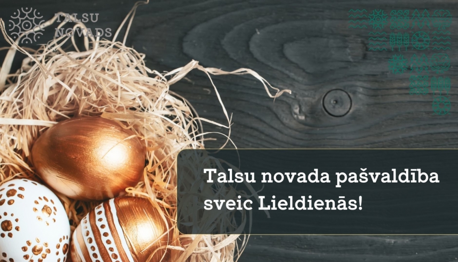 Lieldienu apsveikums