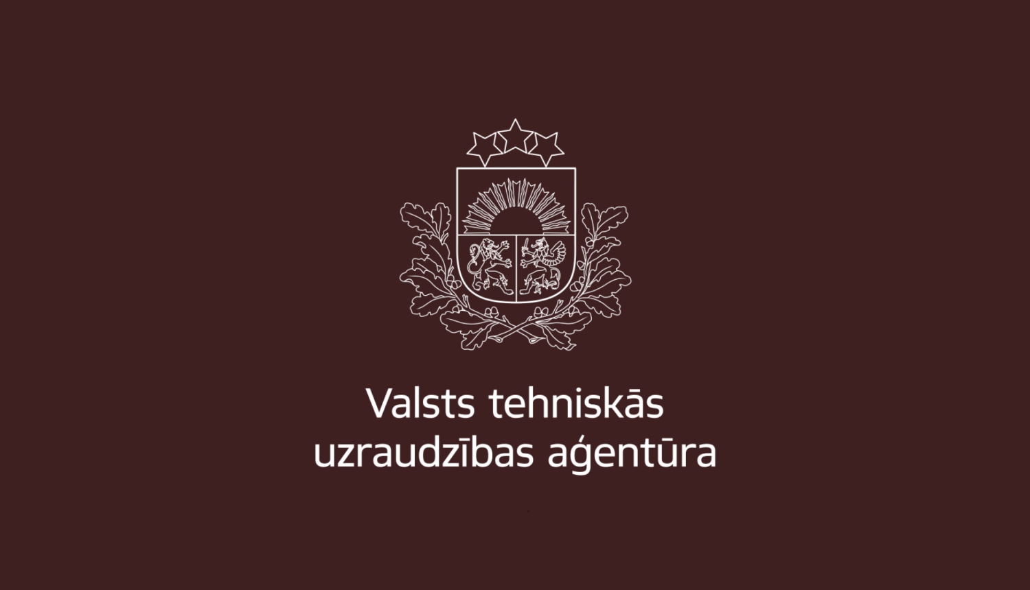 Traktoru tehniskā apskate. Valsts tehniskās uzraudzības aģentūras (VTUA) logo