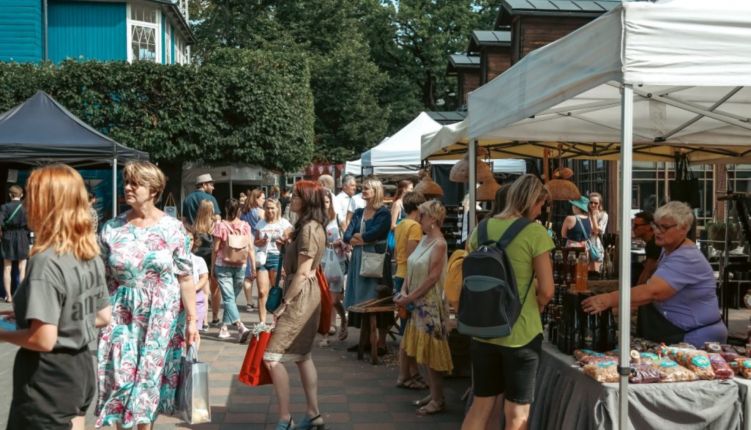 kalnciema kvartāla apmeklētāji