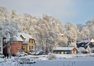 Megija Gailīte „Talsi ziemas skaistumā”